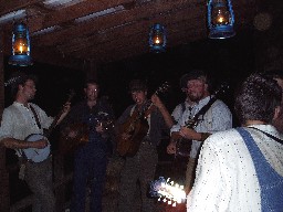 Campfire on the Porch at Pueblano